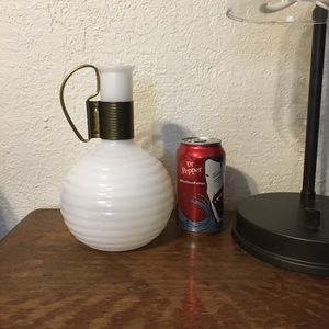 Milk glass jug/vase/pitcher